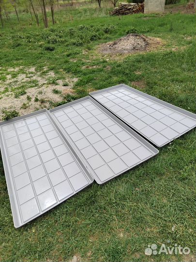 Поддоны для гидропоники 190х80х6 - 3шт