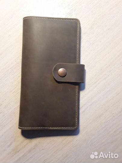 Кошелек мужской ручной работы