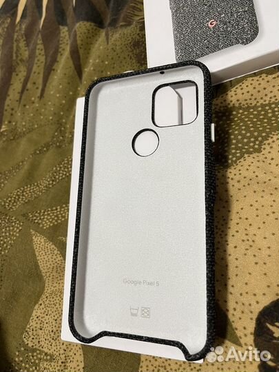 Чехол google pixel 5 static grey