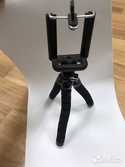 Штатив осьминог с креплением держателем для телефо