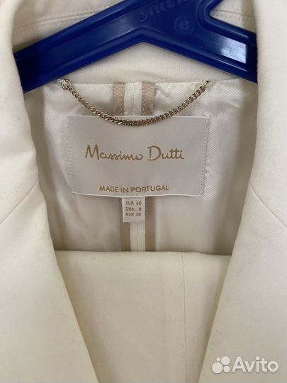 Костюм пиджак и брюки massimo dutti 40