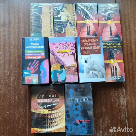 Видео кассеты двд диски коллекция