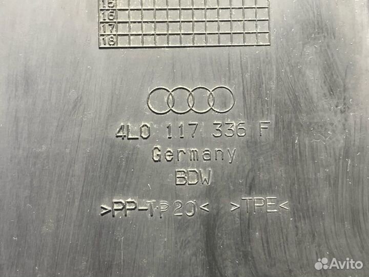 Воздуховод радиатора передний правый Audi Q7 4L