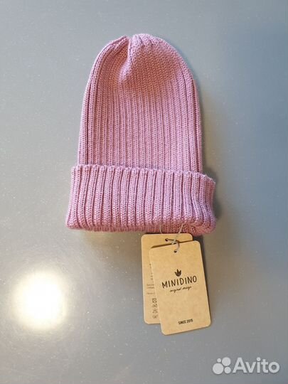 Шапка тыковка новая на 1-2 года minidino