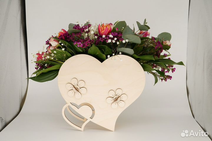 Корзинка кашпо для цветов