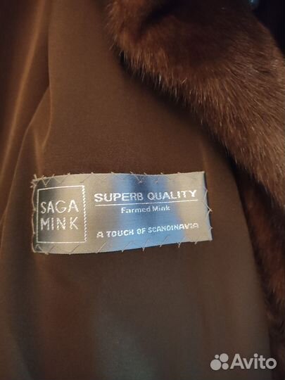 Шуба норковая 52