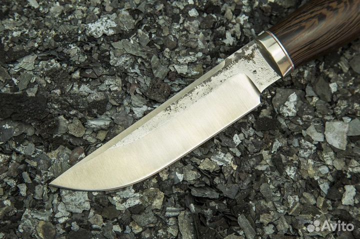 Нож Турист из кованой стали Х12мф венге