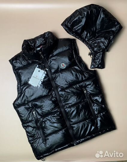 Жилетка moncler глянцевая