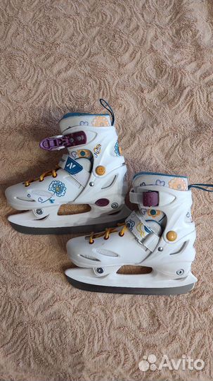 Коньки детские раздвижные 30 33