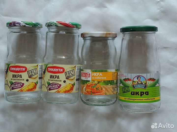 Банки стеклянные