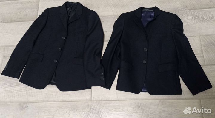 Школьный костюм пиджак брюки жилет