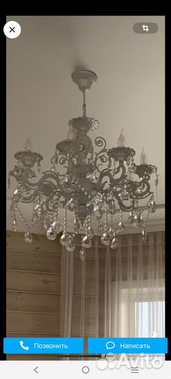 Хрустальные подвески для люстры