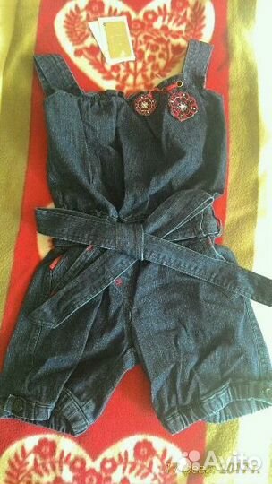 Джинсовые комбинезоны