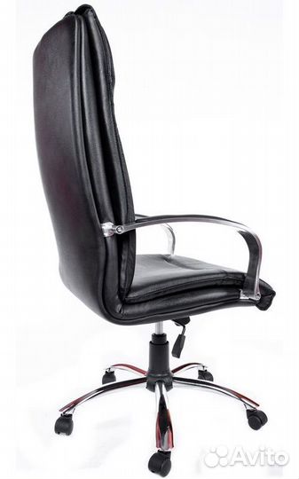 Кресло руководителя Евростиль Артекс Хром экокожа