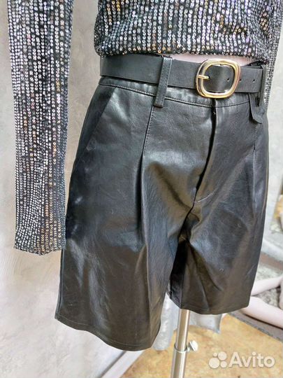 Шорты женские под кожу 42 44