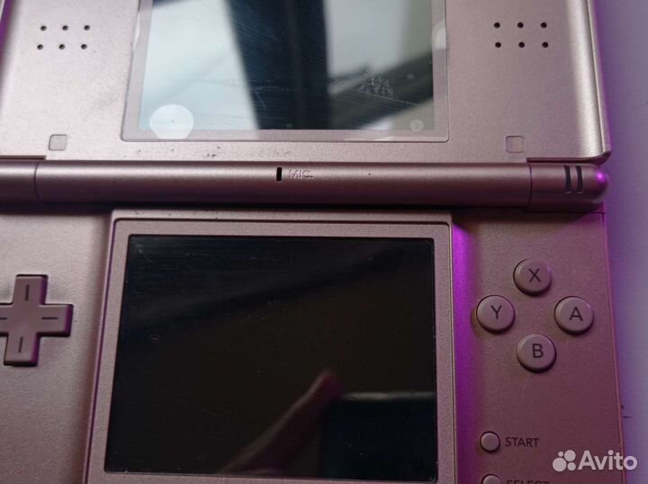 Nintendo DS Lite pink Полный комплект, r4 +32gb :)