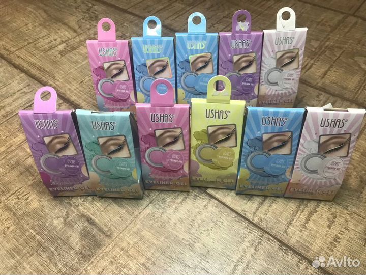 Тени, подводка, тушь для глаз цветная