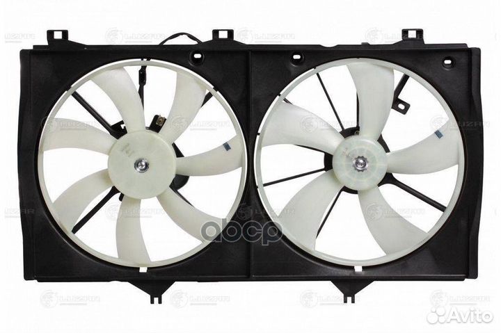 Э/вентиляторы охл. с кожухом (2 вент.) для а/м