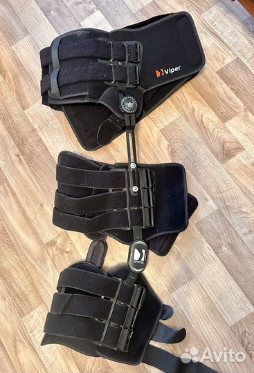 Коленно бедренный ортез с регулировной подвижности