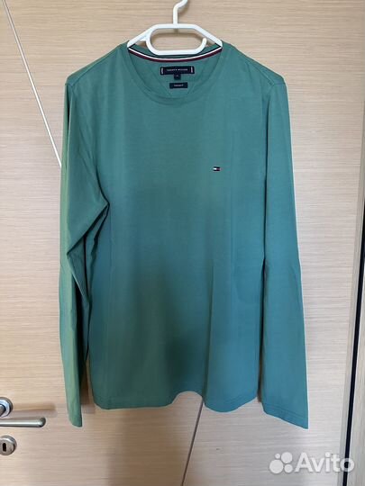 Tommy hilfiger футболка с длинным рукавом