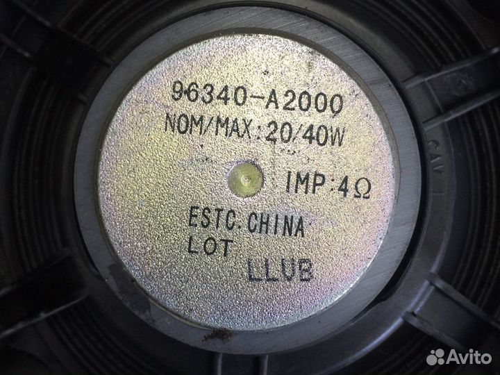 Динамик Киа Сид 2