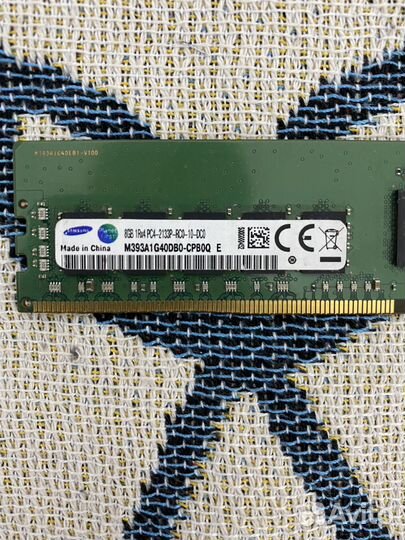 DDR4 8gb Samsung 1Rx4 PC4-2133P-RC0-10-DC0
