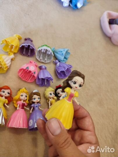 Куклы принцессы дисней мини