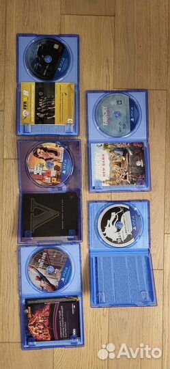 Диски на приставку ps4