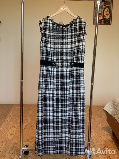 Платье твид размер 46-48 (M-L)