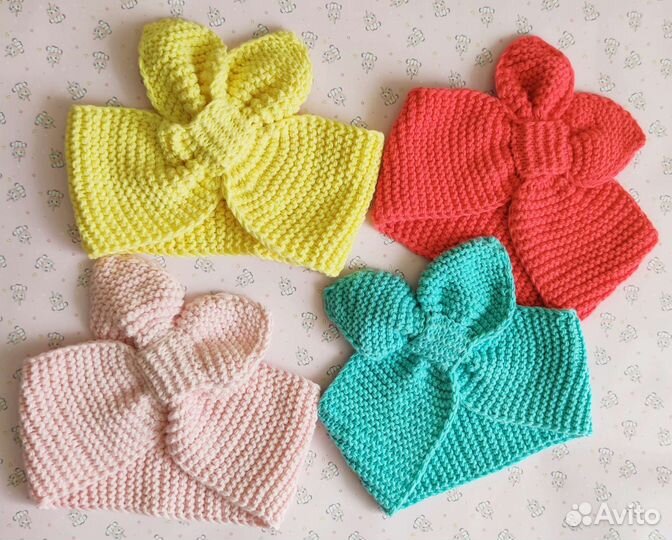 Повязка на голову для девочки