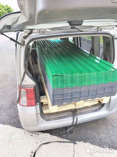 Профнастил пэт ударопрочный с завода пластиковый f