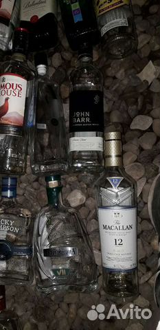 Бутылки от элитки