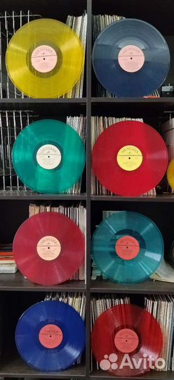 Виниловые пластинки для декора 5000 штук