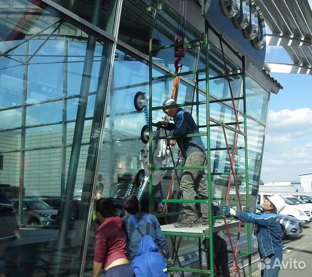 Аренда вакуумного подъемника для стекла