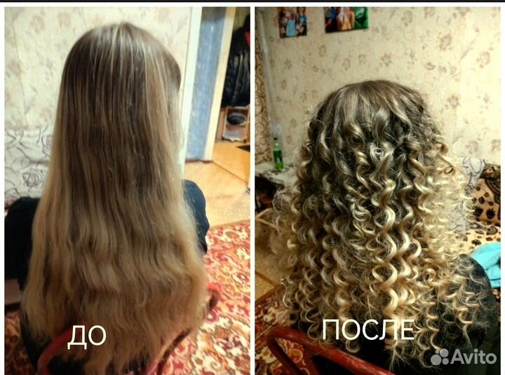 Модель на афрокудри