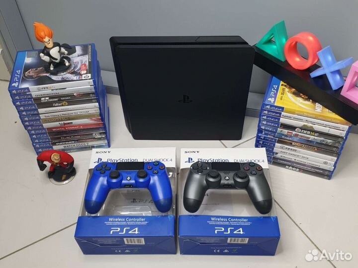 Sony PlayStation 4 slim 900 игр