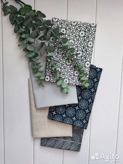 Набор тканей N11 для рукоделия 5 шт. по 38*48 см