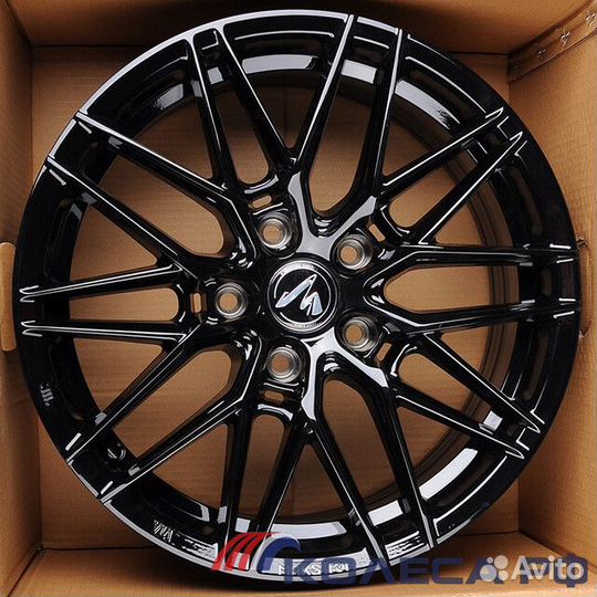 Диски MST faster GT 715 7.5/17 5x108 ET38 d63.35 piano black with milling