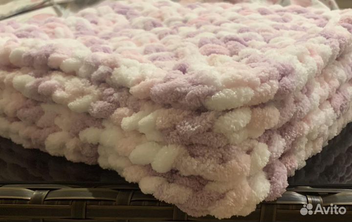 Плед детский плюшевый