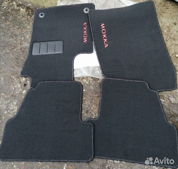 Салонные ковры на opel mokka