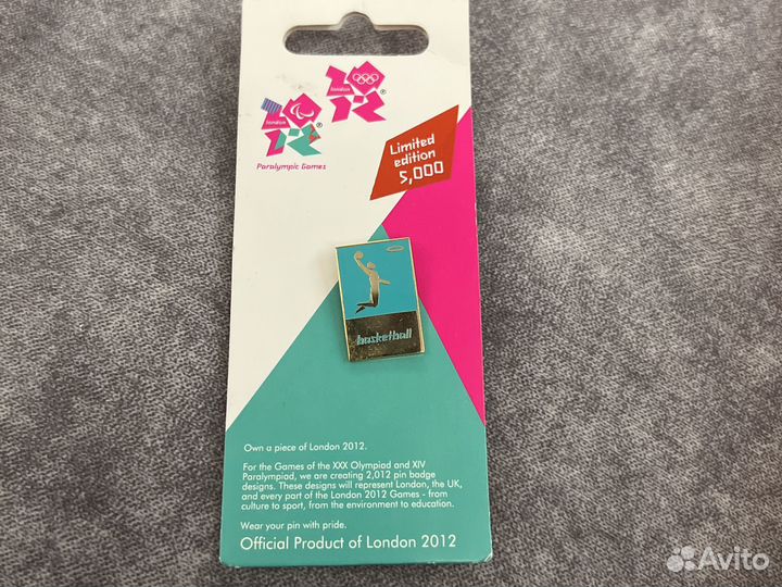 Значок Олимпиада Лондон 2012