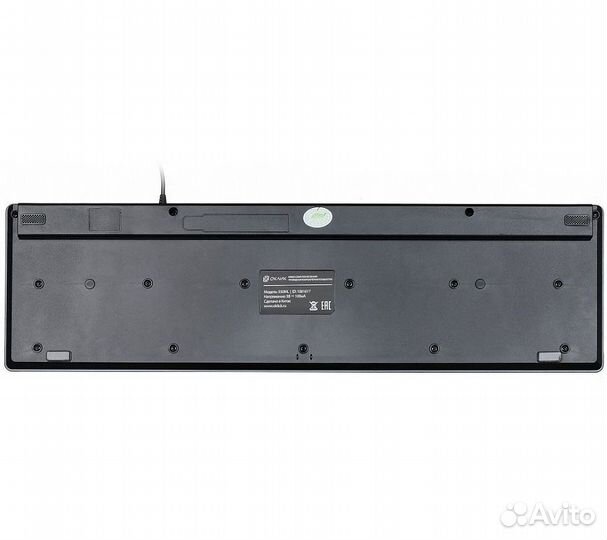 Клавиатура Оклик 550ML, черный