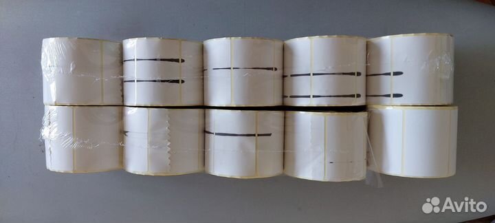 Термоэтикетки на термопринтер