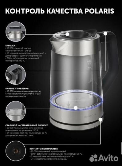 Умный чайник Polaris