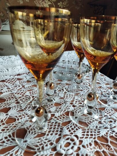 Фужеры Богемия 60 х годов