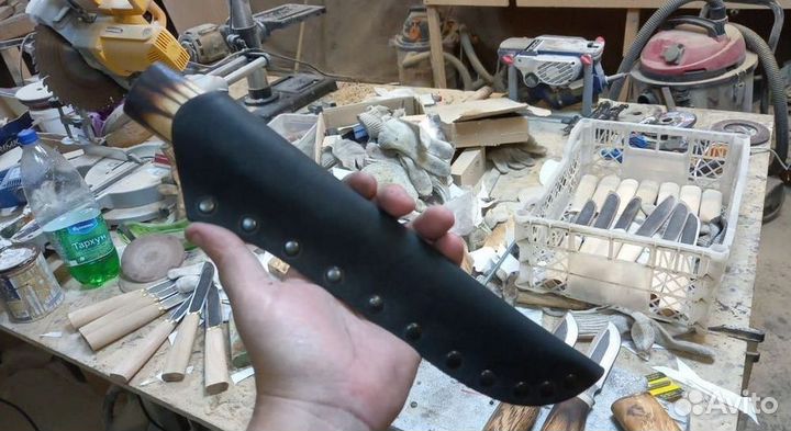 Нож кованый ручной работы