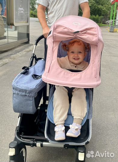 Bugaboo donkey 2 duo для погодок