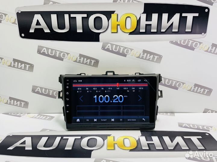 Toyota Corolla 2006-2013 магнитола AMP 1+16