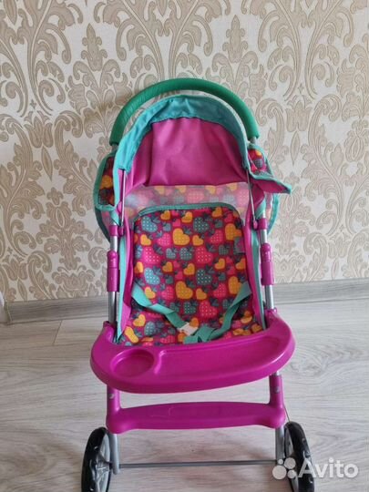 Коляска для кукол demi star