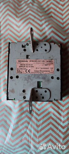 Усилитель звука Honda Accord 7